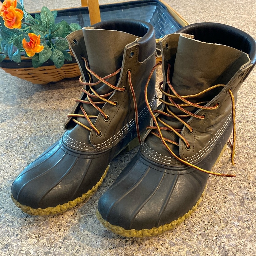 L.L. Bean Boots Men’s 8M 503049 Waterproof Lower FM Duck Boots